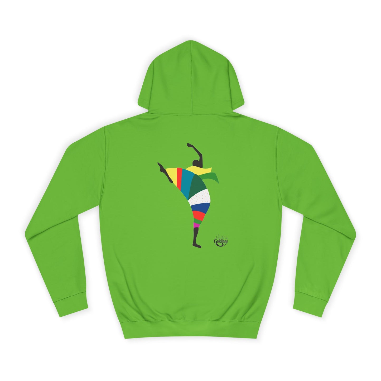 Colorful Dancer Unisex College Hoodie - Stylish Daily Wear