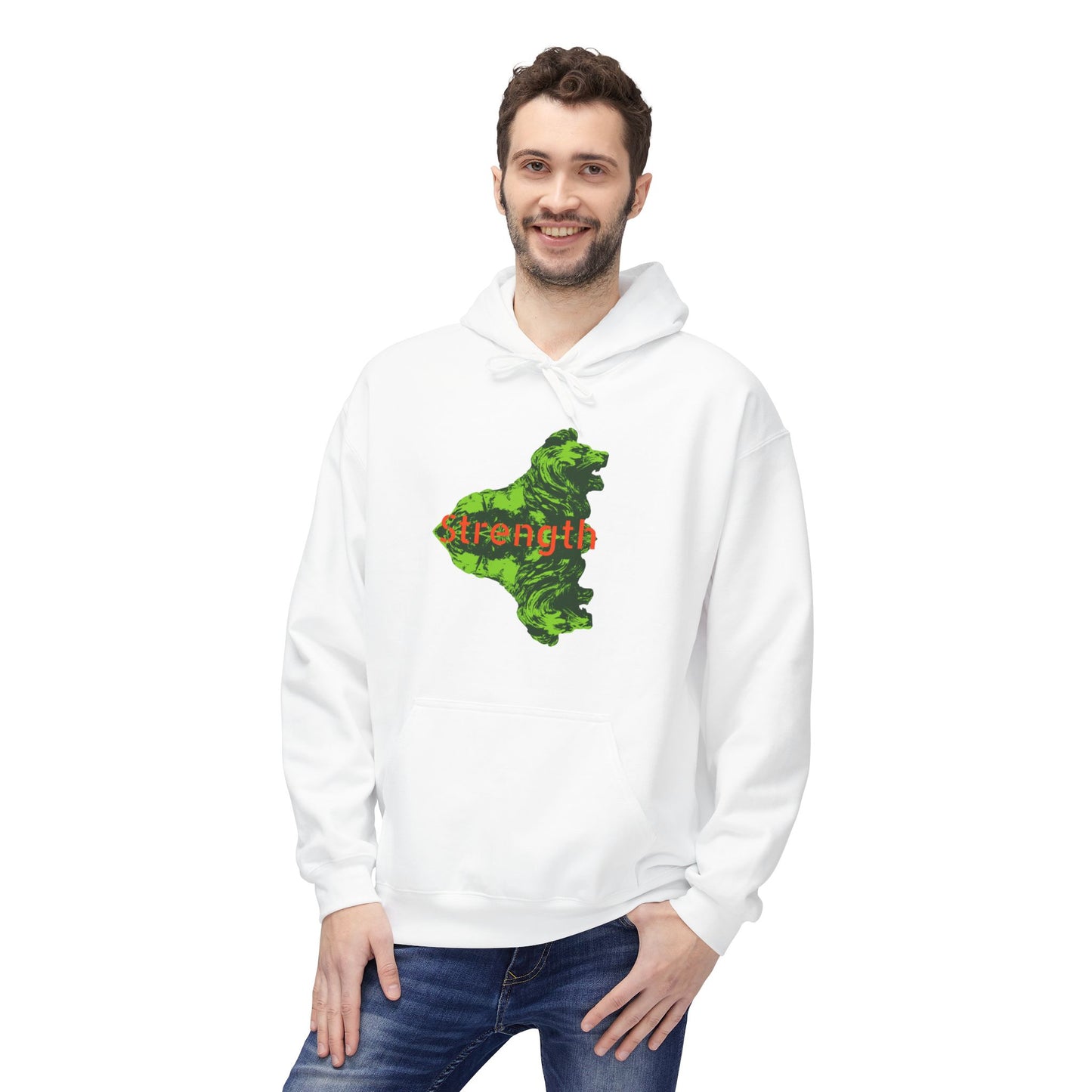 Lion Unisex Midweight Softstyle Fleece Hoodie