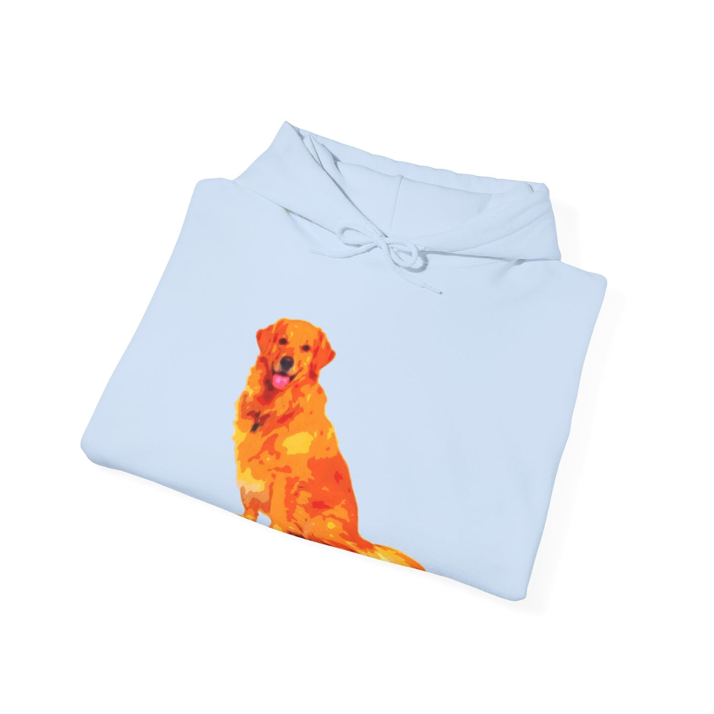 Vibrant Golden Retriever Hoodie, Pet Lover Gift, Cozy Sweatshirt, Animal Art Apparel, Dog Mom Outfit, Christmas Wear, Cute Canine Fashion