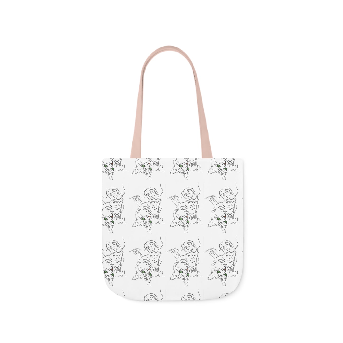 Abstract Cat tote bag