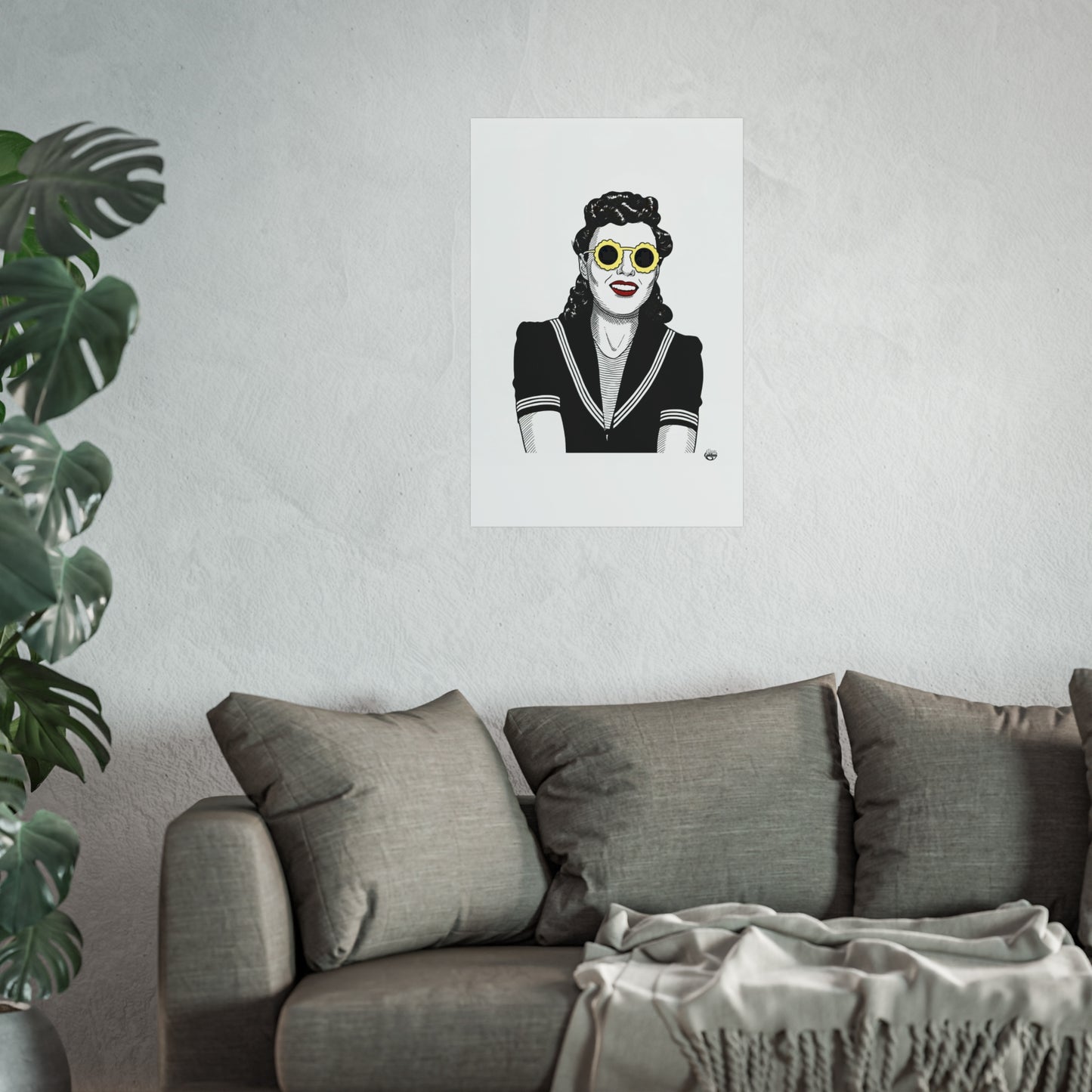 Beach girl Fine Art Posters