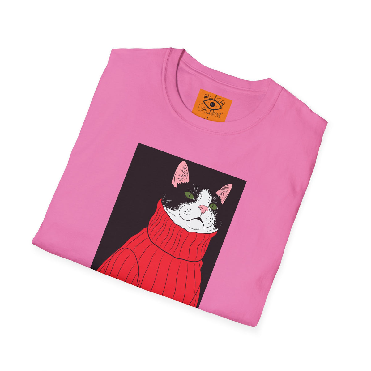 Lazy Cat Unisex Softstyle T-Shirt