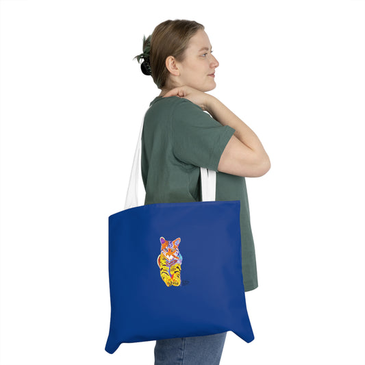 Tiger Cat Shoulder Tote Bag (AOP)