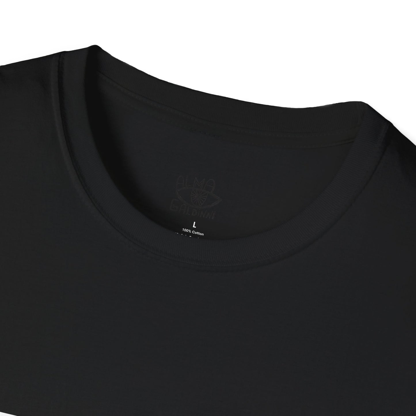 Neon Cat Unisex Softstyle T-Shirt