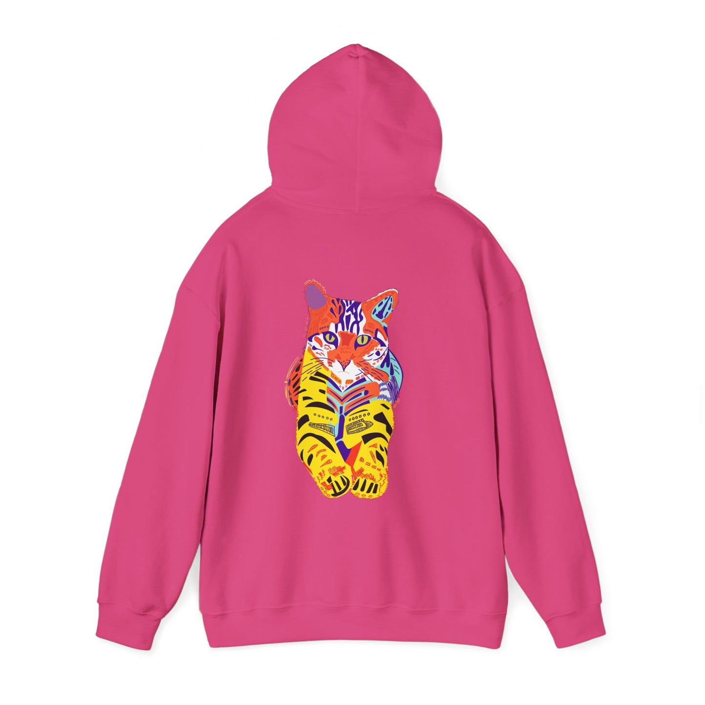 Tiger Cat Unisex Heavy Blend™ Hooded Sweatshirt