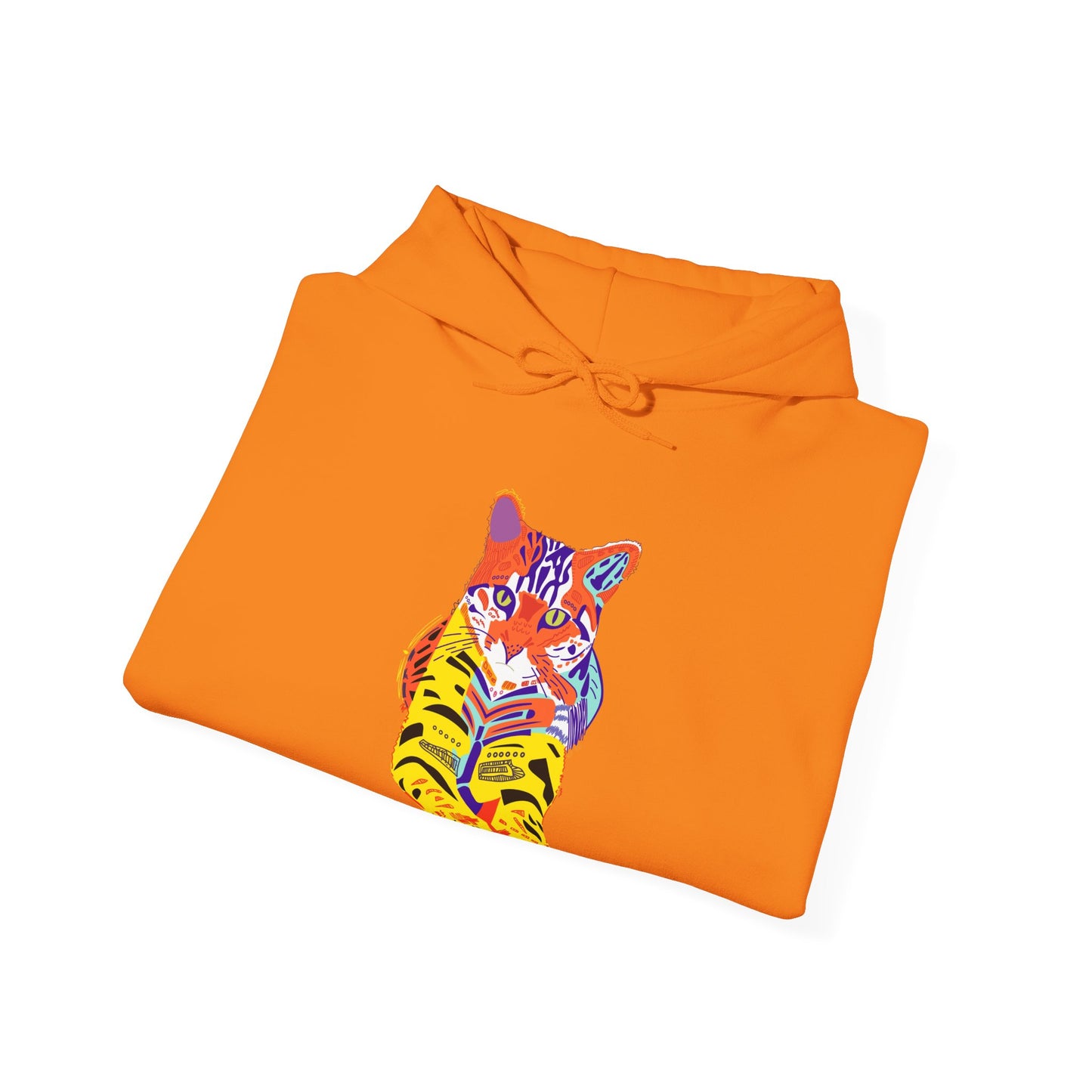 Tiger Cat Unisex Heavy Blend™ Hooded Sweatshirt