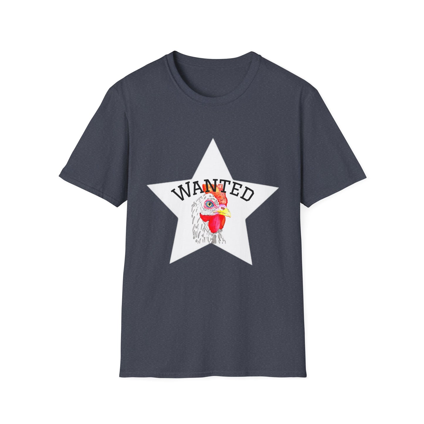 Wanted Heart T-Shirt | Unisex Softstyle Tee for Animal Lovers, Unique Gift, Casual Wear, Valentine's Day, Birthday, Fun Graphics