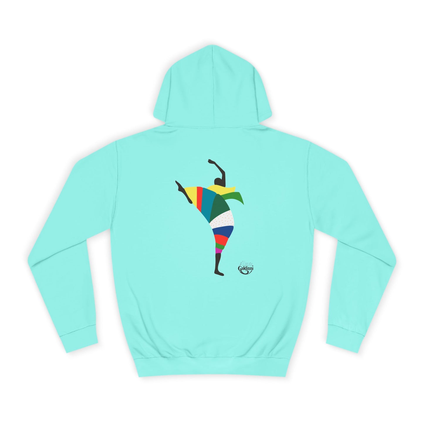 Colorful Dancer Unisex College Hoodie - Stylish Daily Wear