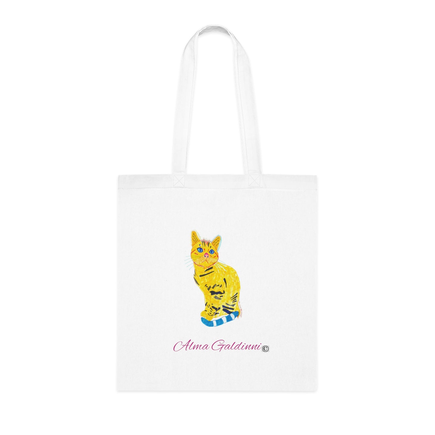 Yellow Cat Bag