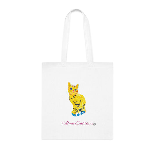 Yellow Cat Bag