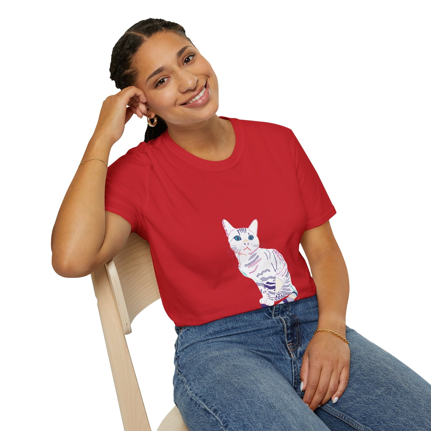 White Cat T-Shirt