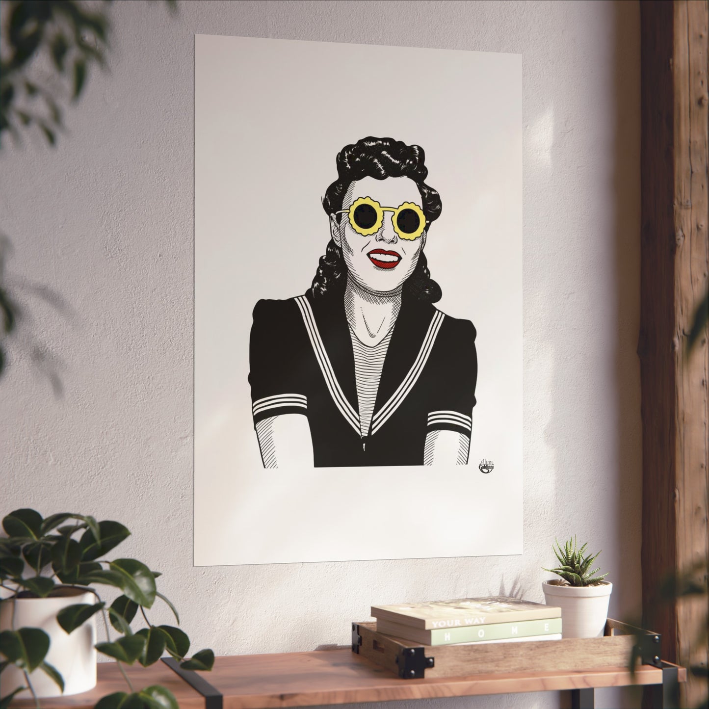 Beach girl Fine Art Posters