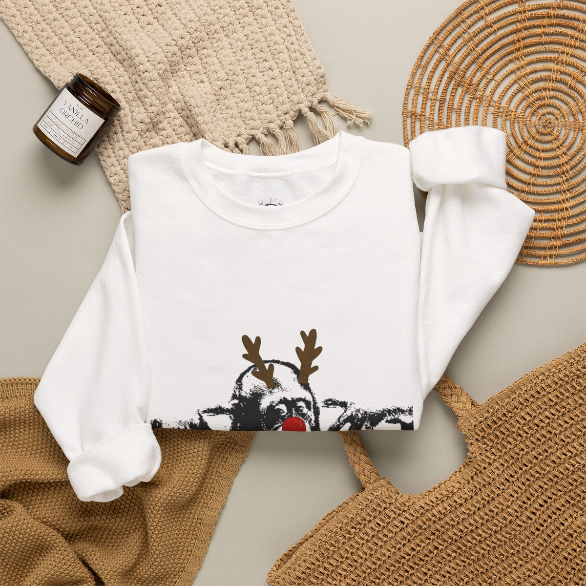 Cheeky Monkey Unisex Heavy Blend™ Crewneck Sweatshirt