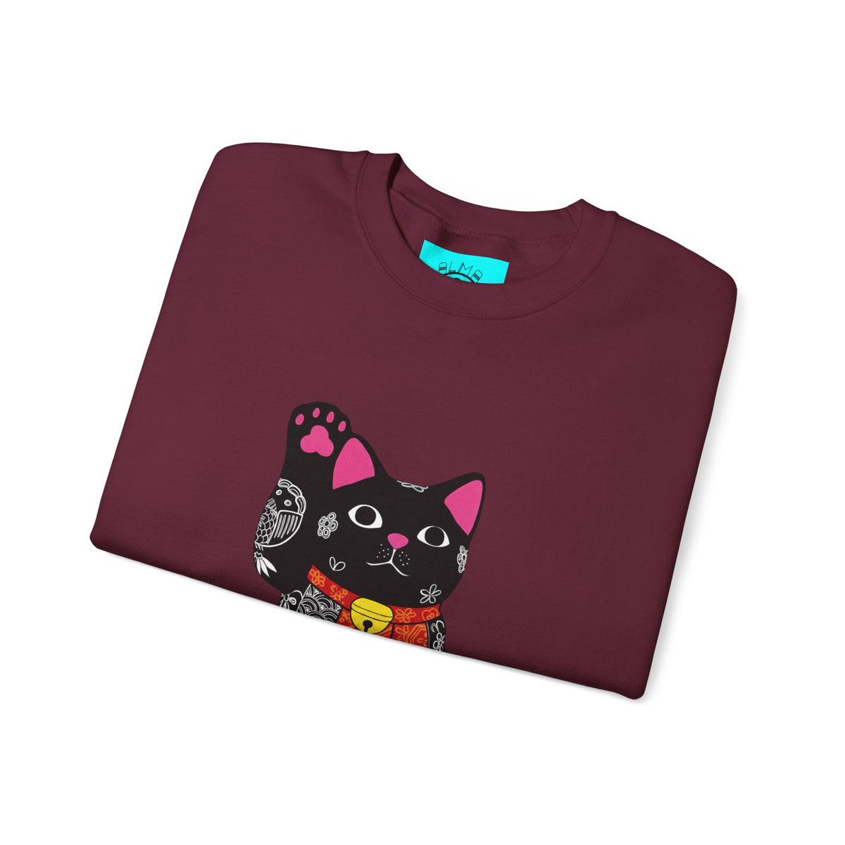Good luck cat Unisex Heavy Blend™ Crewneck Sweatshirt