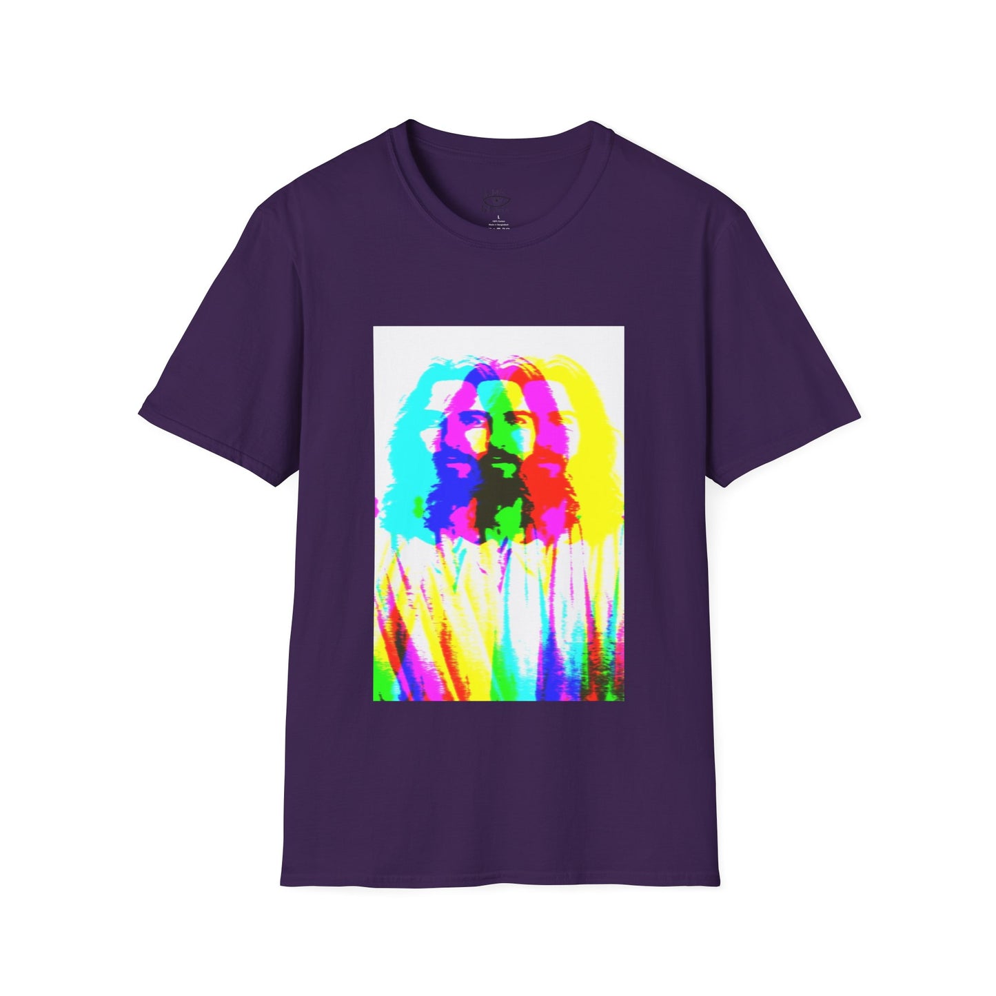 Neon Jesus Unisex Softstyle T-Shirt
