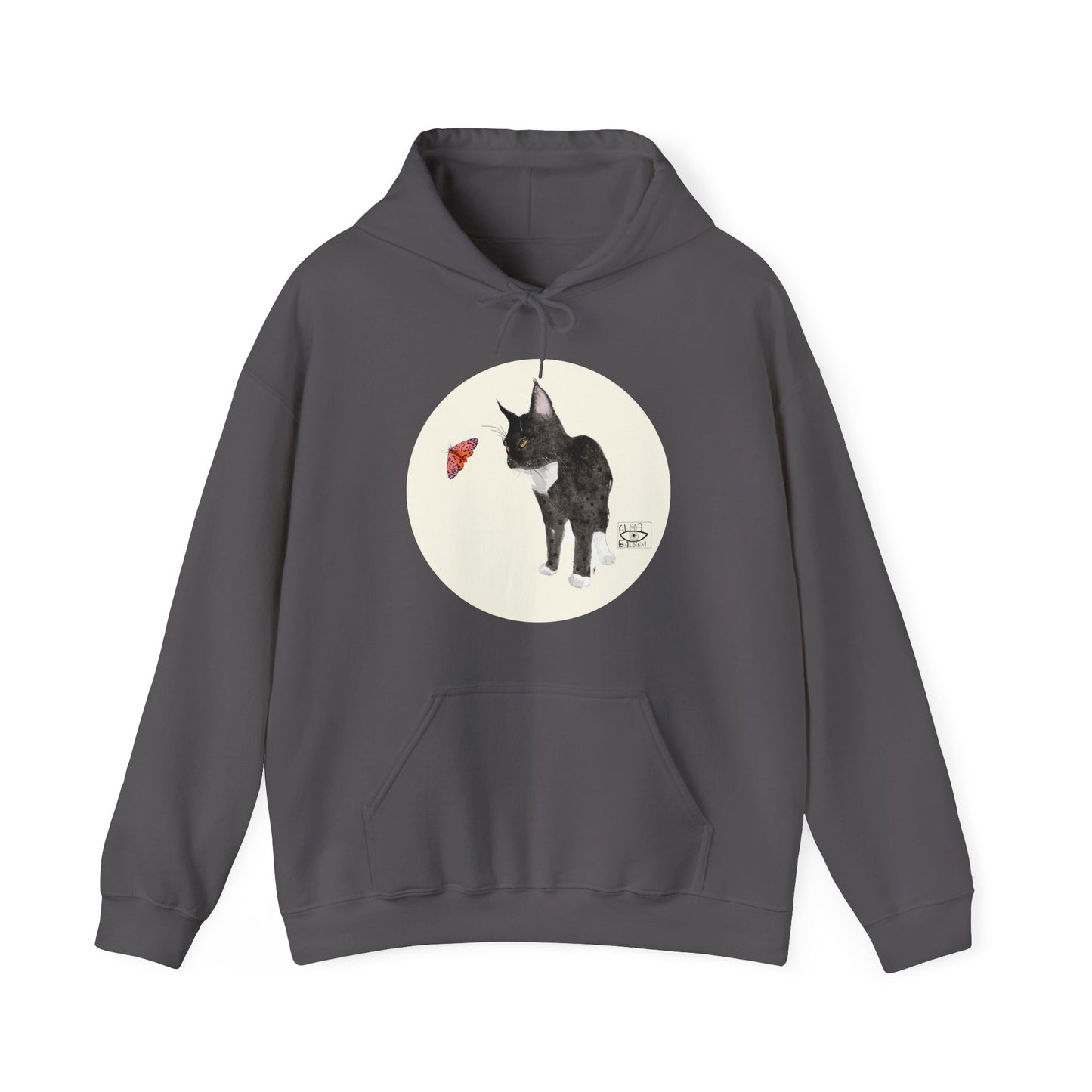 Cat-Inspired Heavy Blend Hoodie, Cozy Animal Sweatshirt, Pet Lover Gift, Unisex Graphic Hooded Sweatshirt, Cute Cat Apparel, Perfect [...]