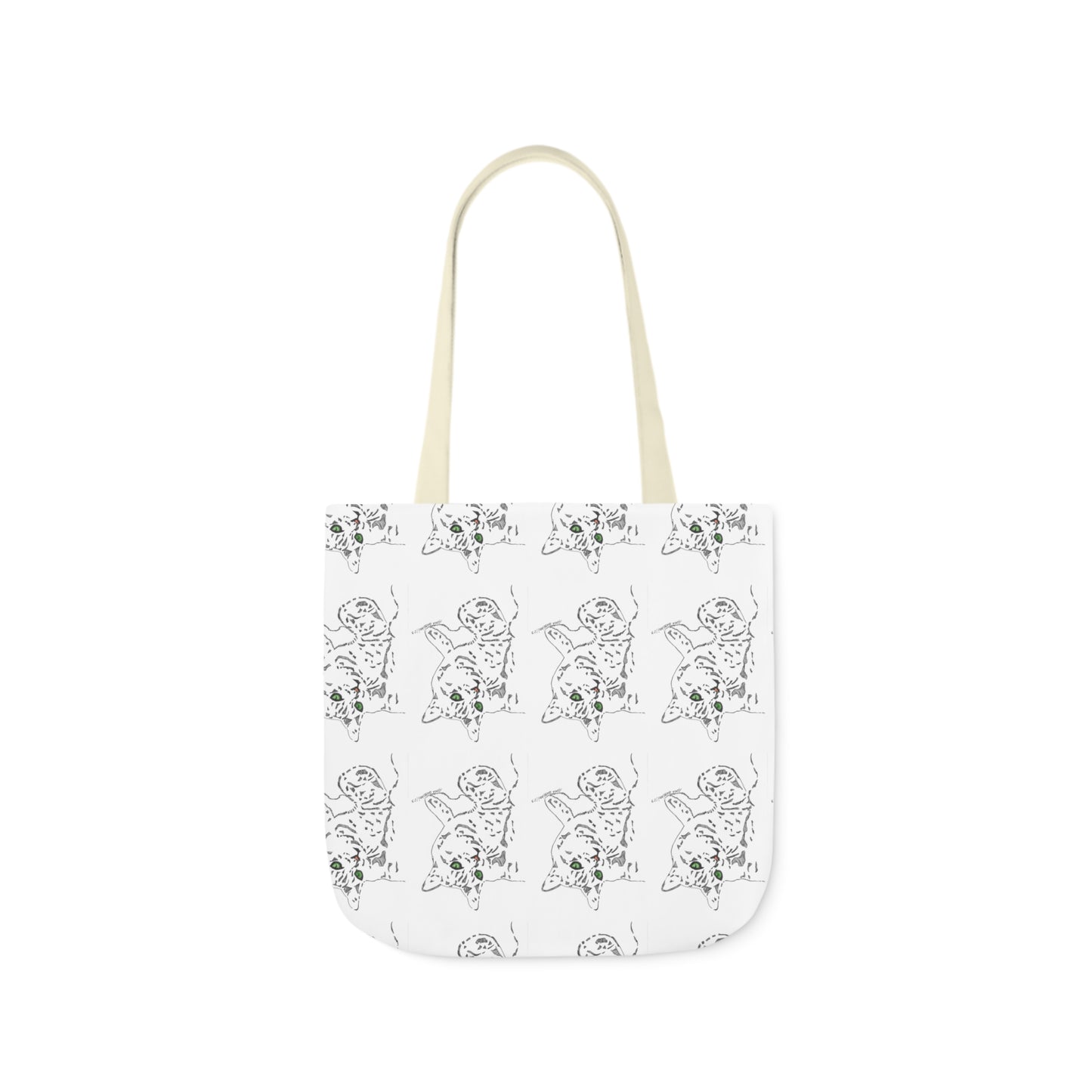 Abstract Cat tote bag