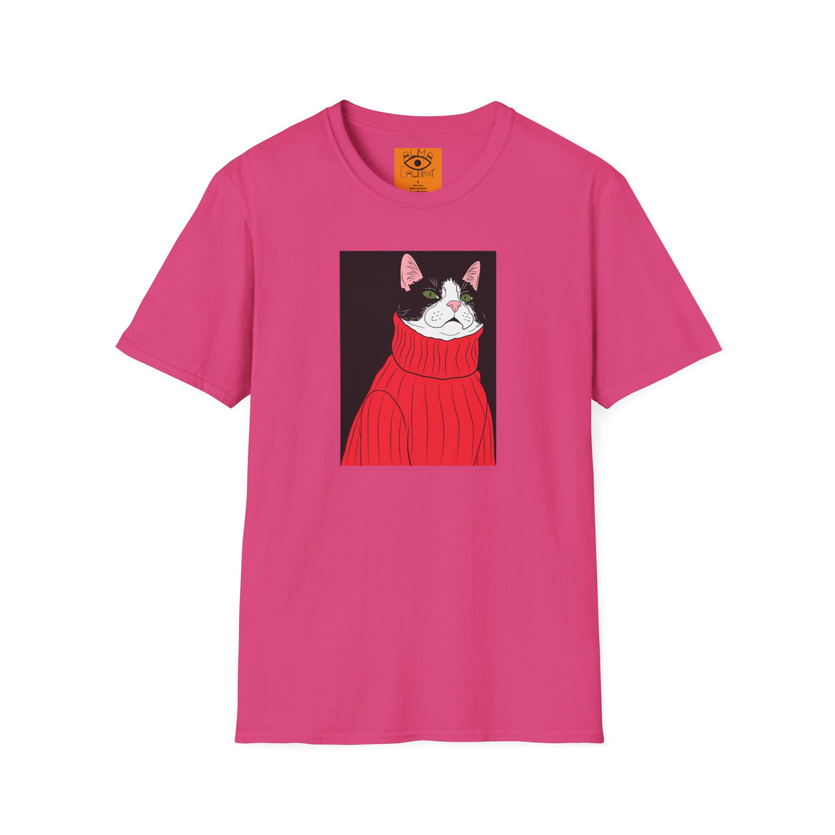 Lazy Cat Unisex Softstyle T-Shirt