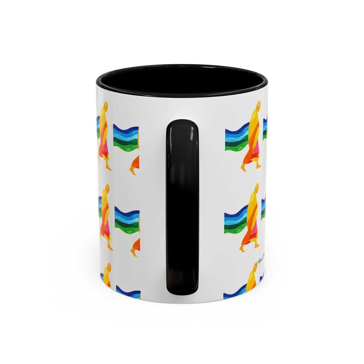 Rainbow Zen Mug