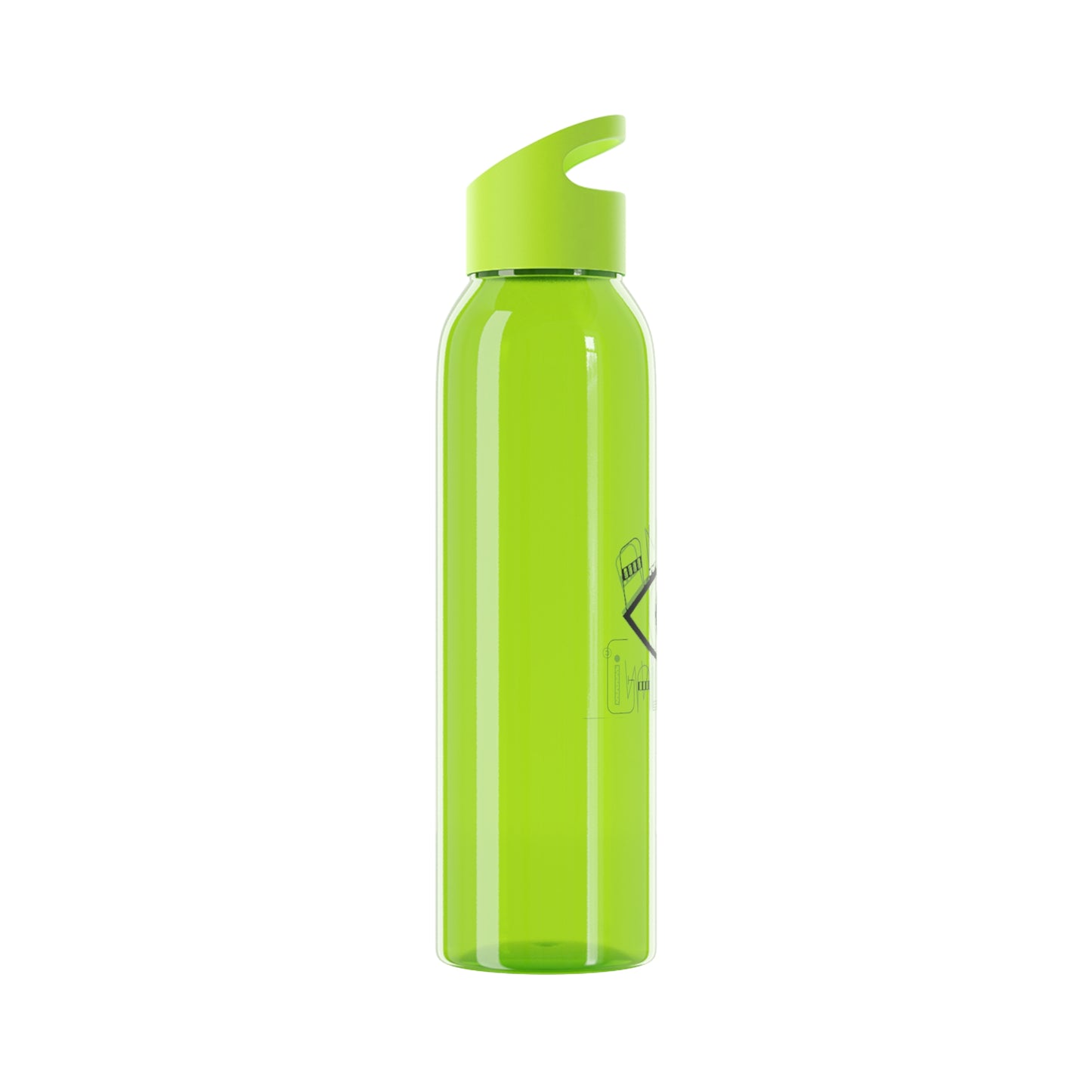 Alma galdinni logo Sky Water Bottle