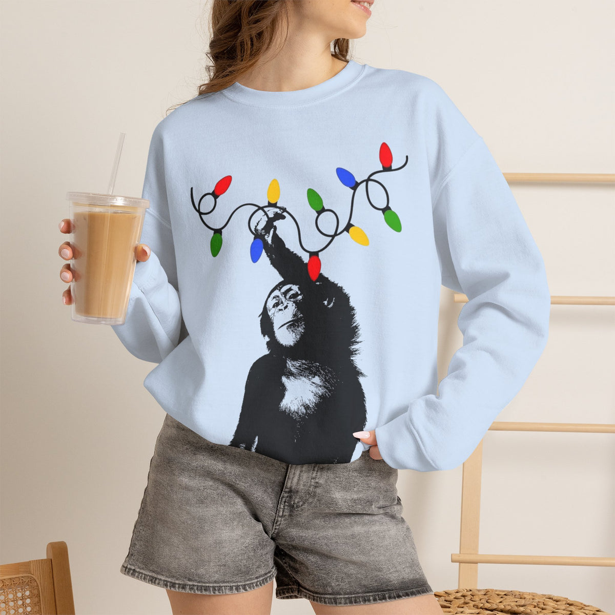 Cheeky Christmas Unisex Heavy Blend™ Crewneck Sweatshirt