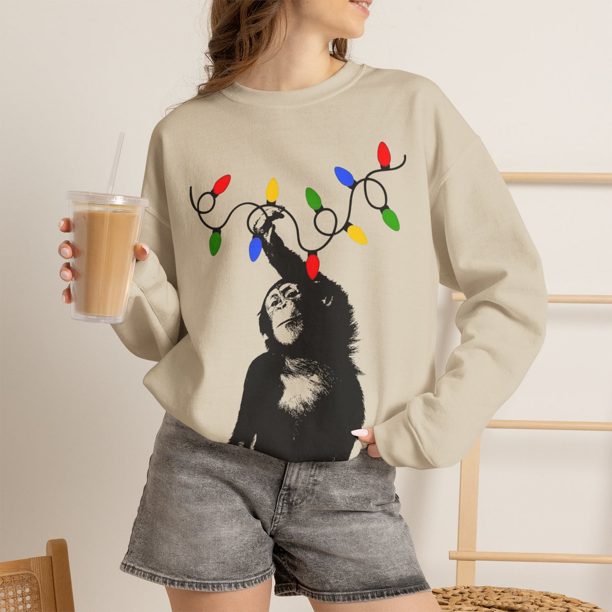 Cheeky Christmas Unisex Heavy Blend™ Crewneck Sweatshirt