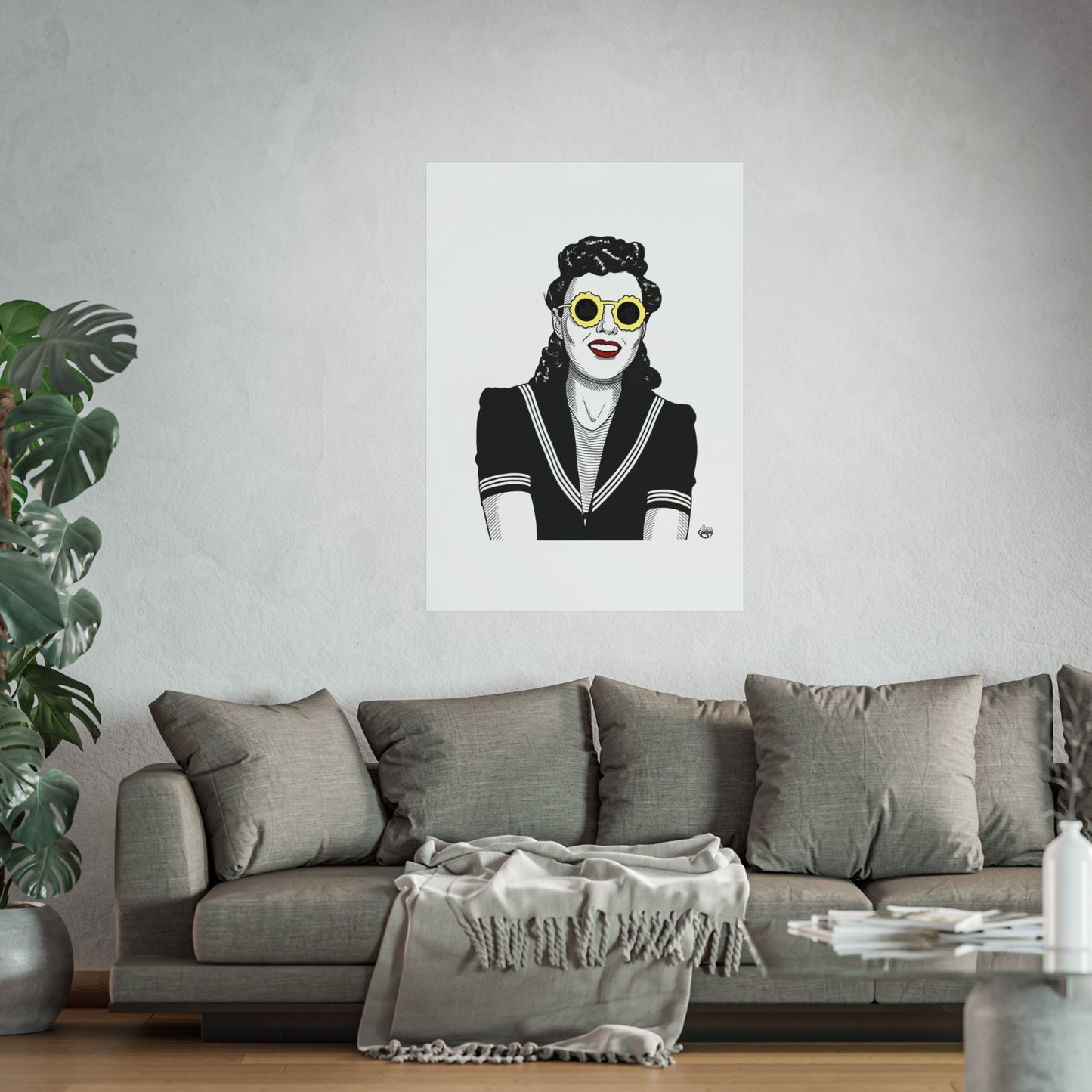 Beach girl Fine Art Posters