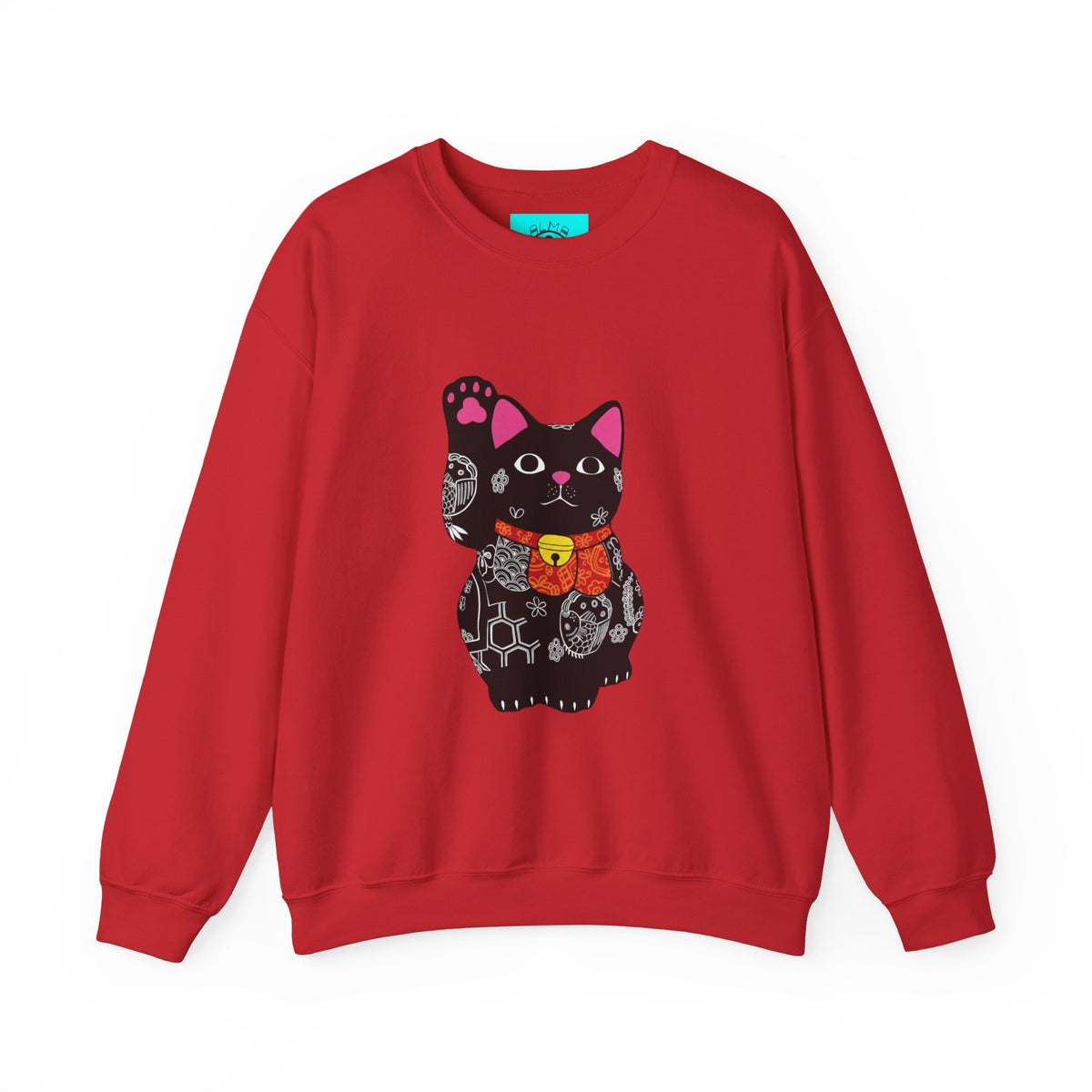 Good luck cat Unisex Heavy Blend™ Crewneck Sweatshirt