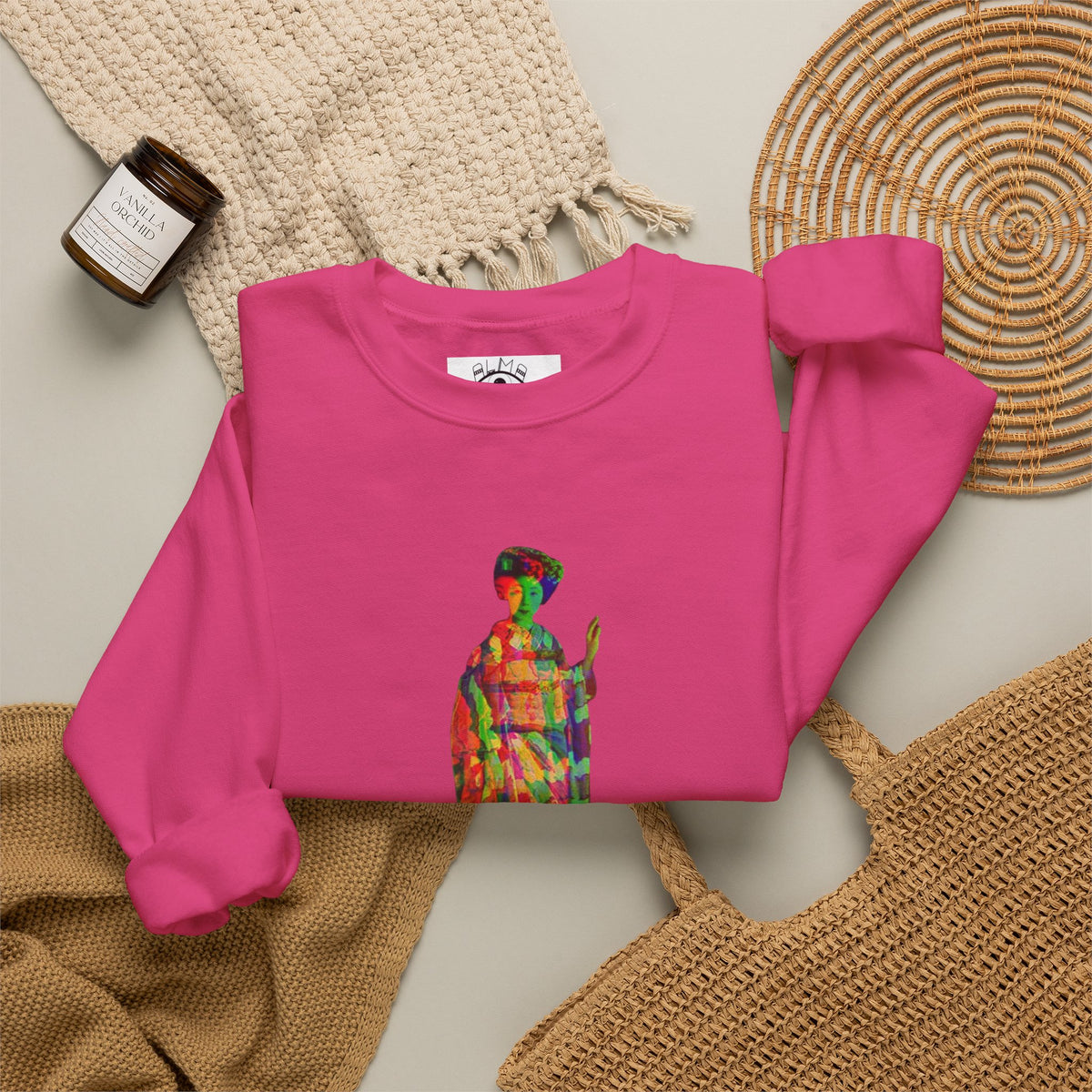 Neon Gueixa Unisex Heavy Blend™ Crewneck Sweatshirt