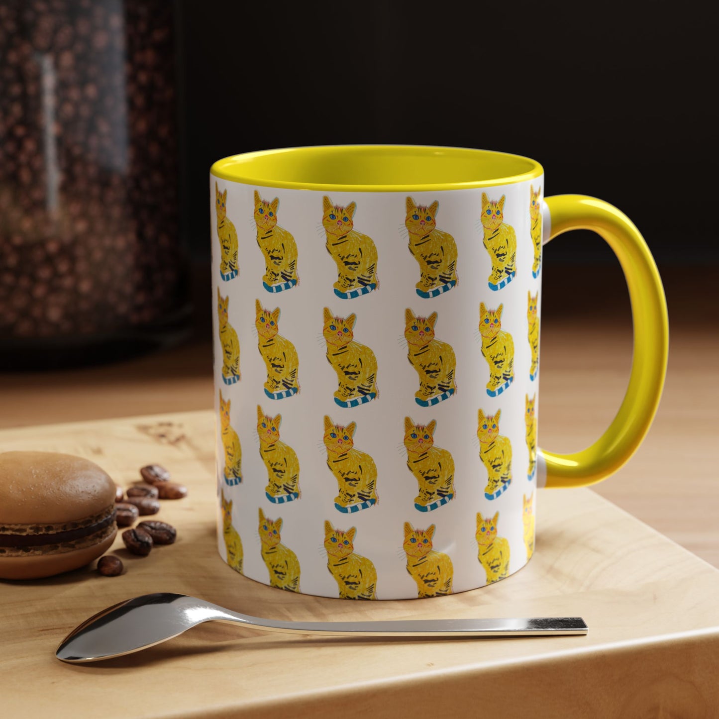 Yellow Cat Mug