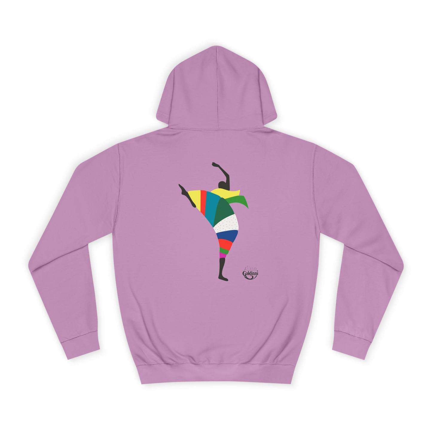 Colorful Dancer Unisex College Hoodie - Stylish Daily Wear