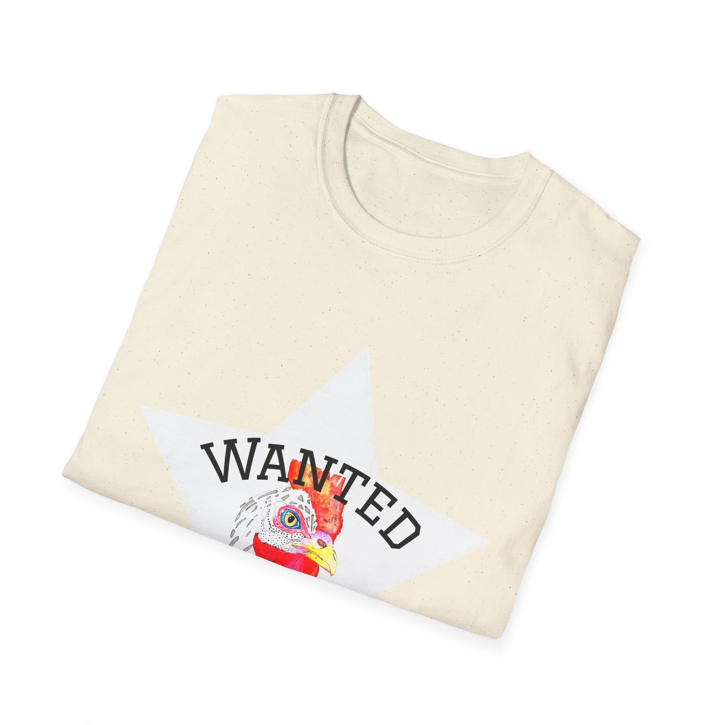 Wanted Heart T-Shirt | Unisex Softstyle Tee for Animal Lovers, Unique Gift, Casual Wear, Valentine's Day, Birthday, Fun Graphics