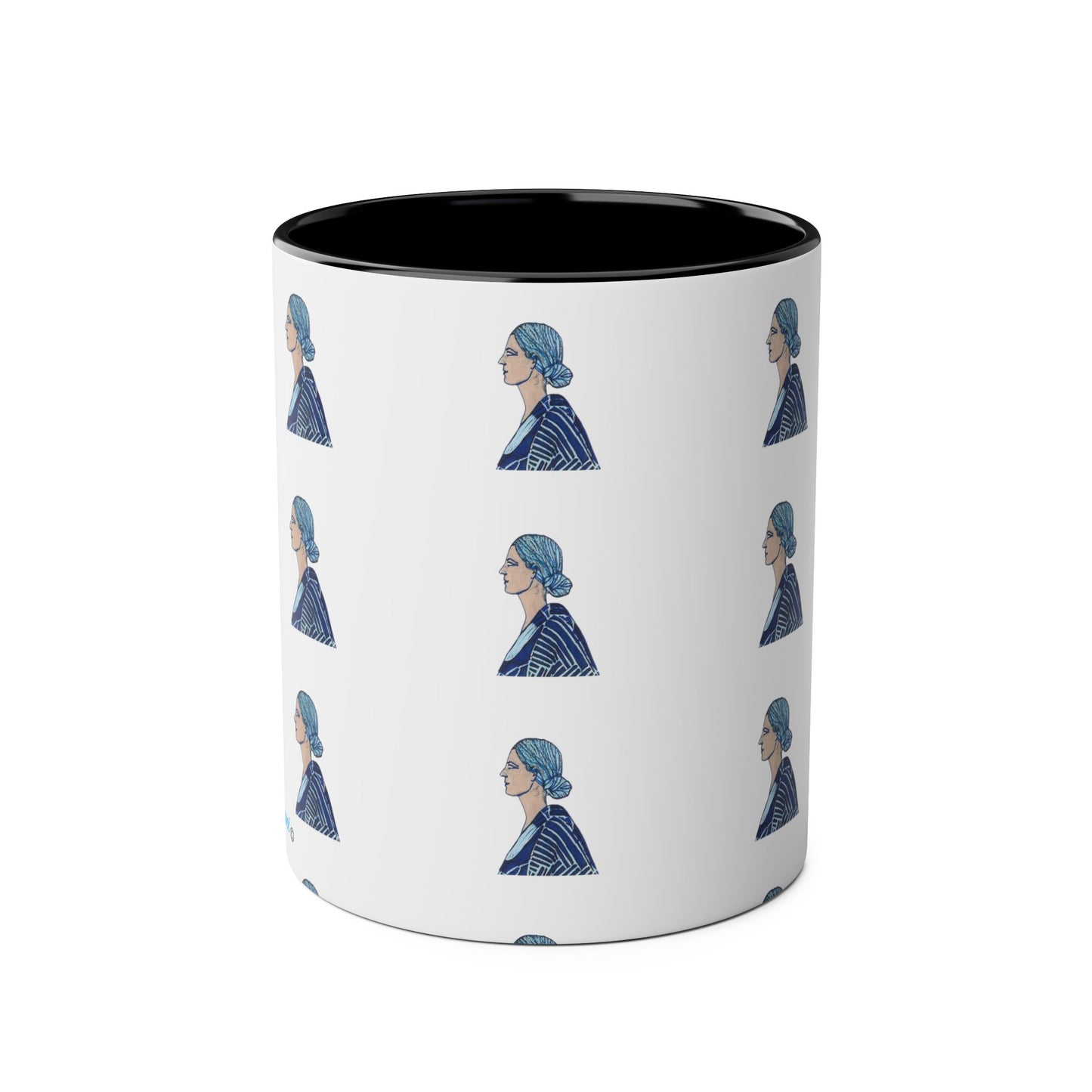 Art Nouveaux Lady mug