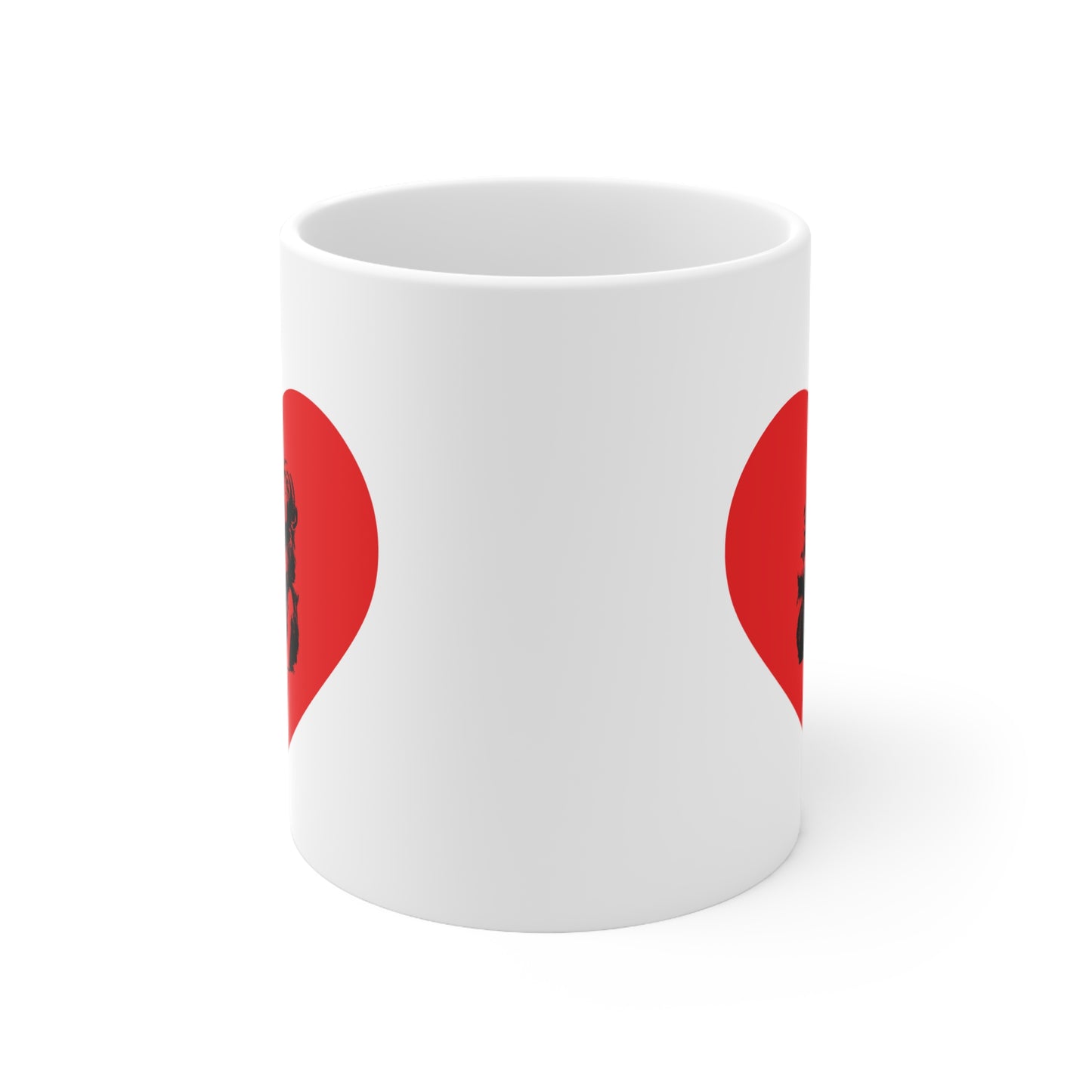 Romantic Heart Ceramic Coffee Cups, Cozy Gift, Valentine’s Day, Home Decor, Love Gifts, Custom Mugs, Coffee Lover