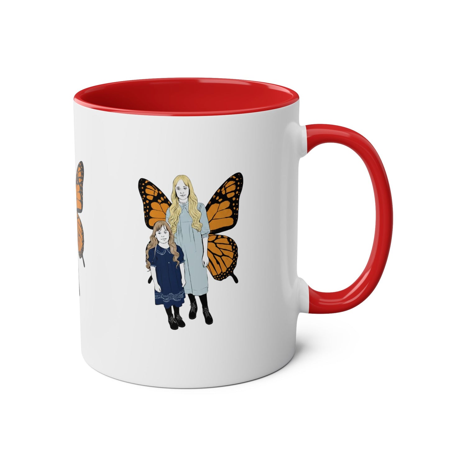 Edwardians children Two-Tone Coffee Mugs, 11oz