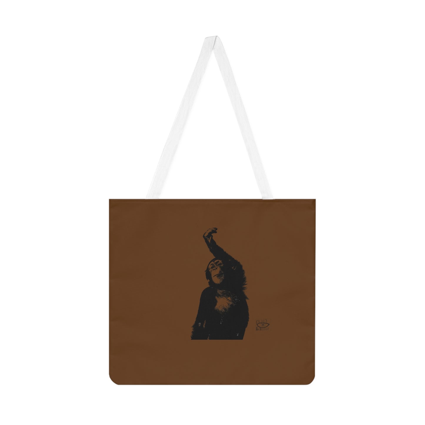 Chic Monkey Print Shoulder Tote Bag, Stylish Eco-Friendly Shopping Bag, Large Capacity Purse, Gift for Animal Lovers, Trendy Everyday Tote