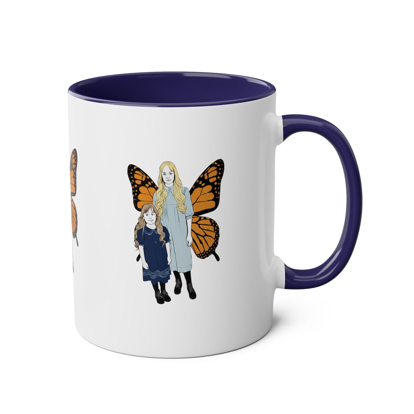Edwardians children Two-Tone Coffee Mugs, 11oz