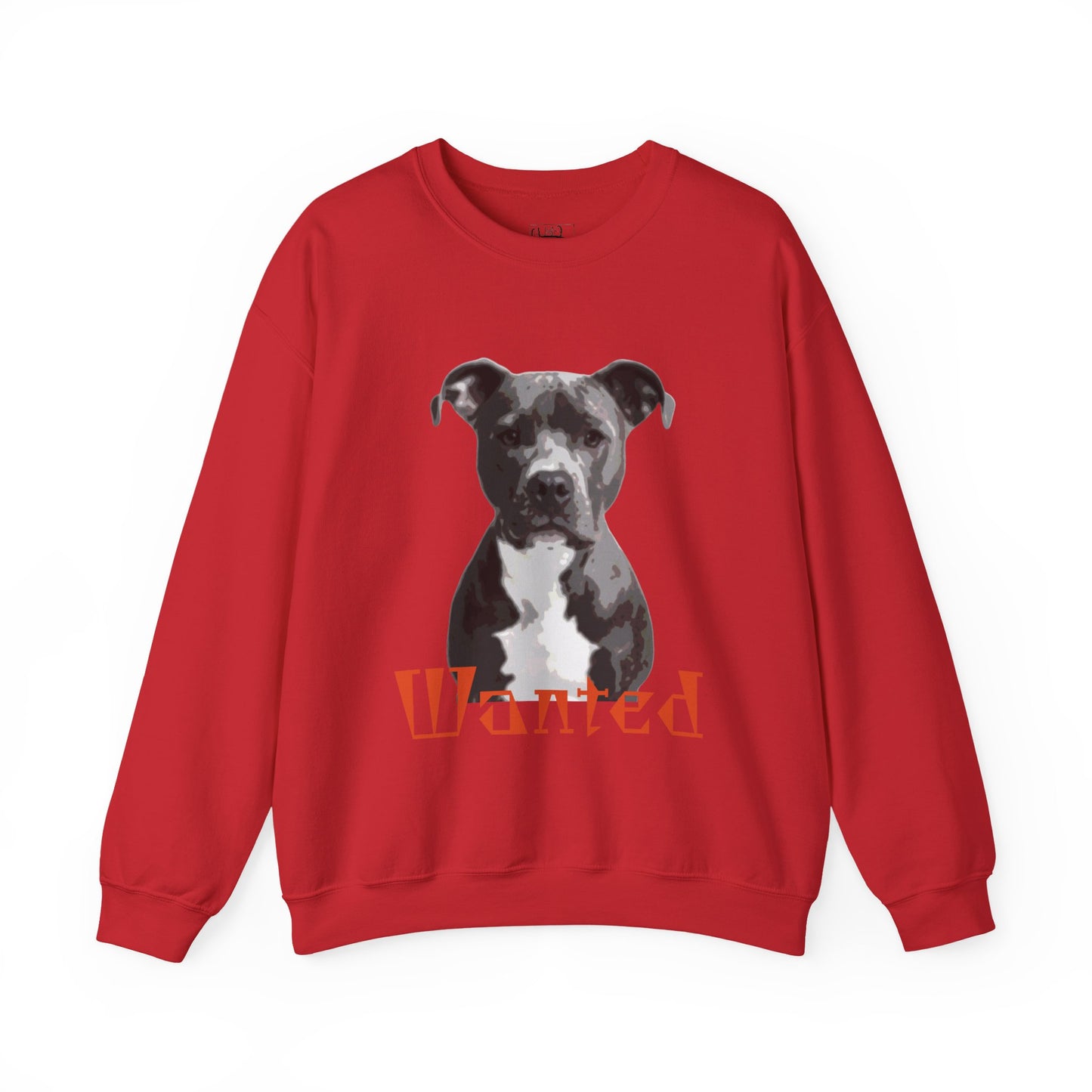 Wanted Dog Sweatshirt, Cozy Crewneck, Animal Lover Gift, Pet Enthusiast Apparel, Casual Unisex Top