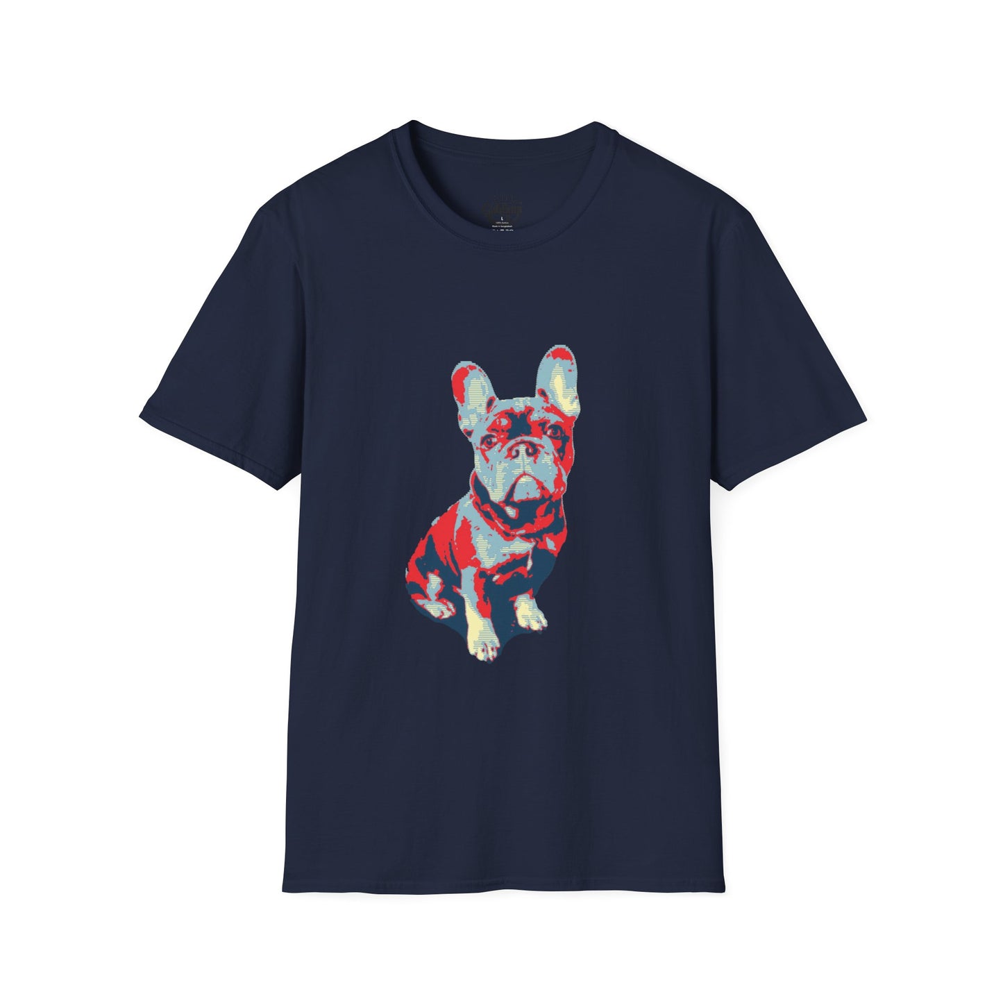 French Buldog Unisex Softstyle T-Shirt