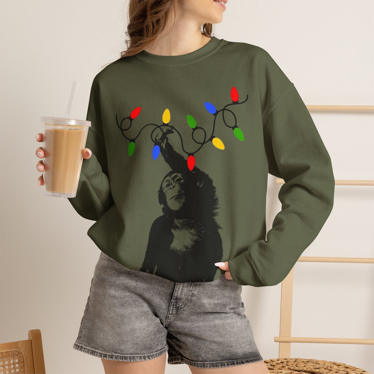 Cheeky Christmas Unisex Heavy Blend™ Crewneck Sweatshirt