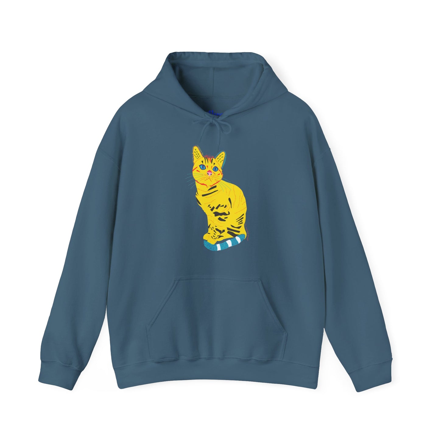 Yellow Cat Unisex Heavy Blend™ Hooded Sweatshirt