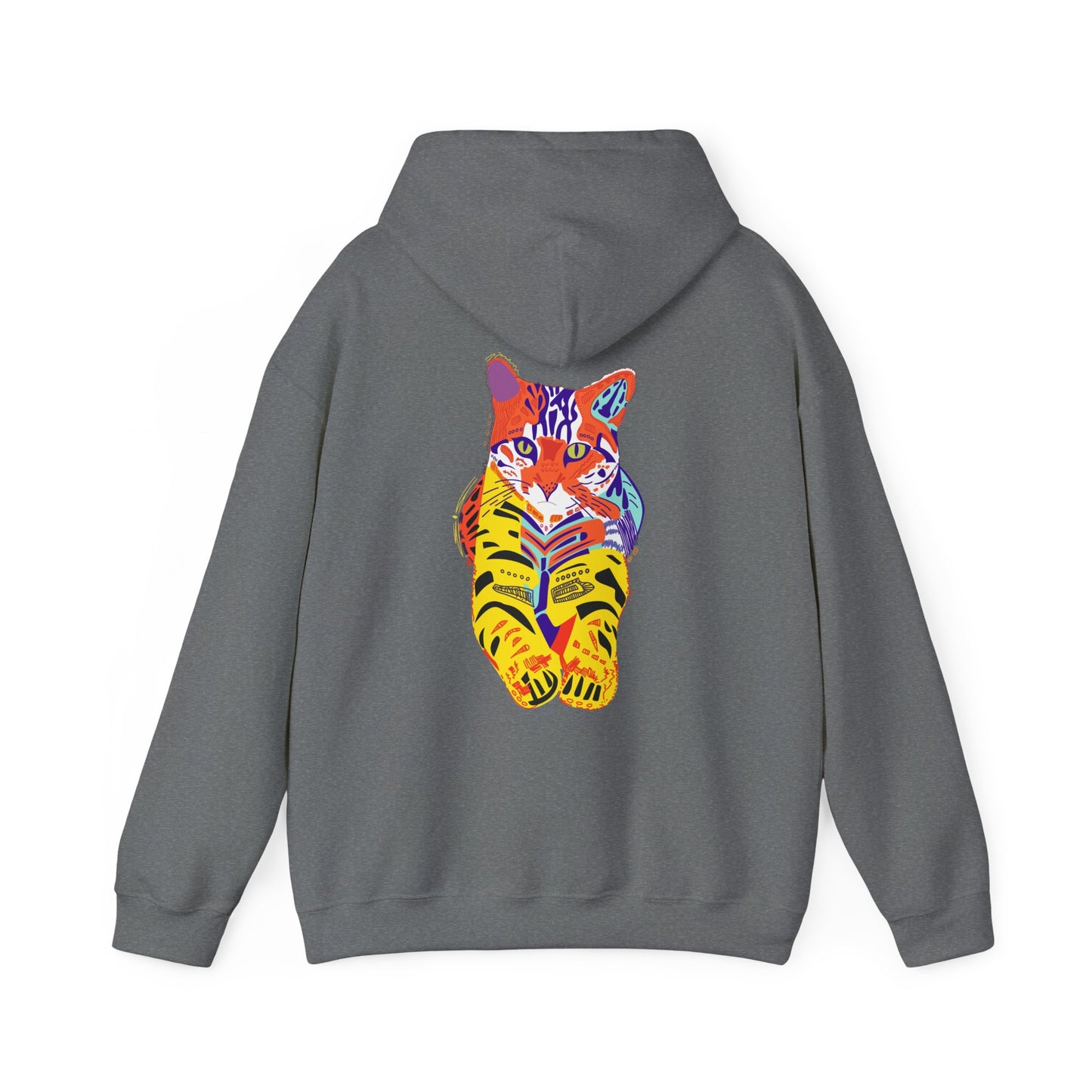 Tiger Cat Unisex Heavy Blend™ Hooded Sweatshirt