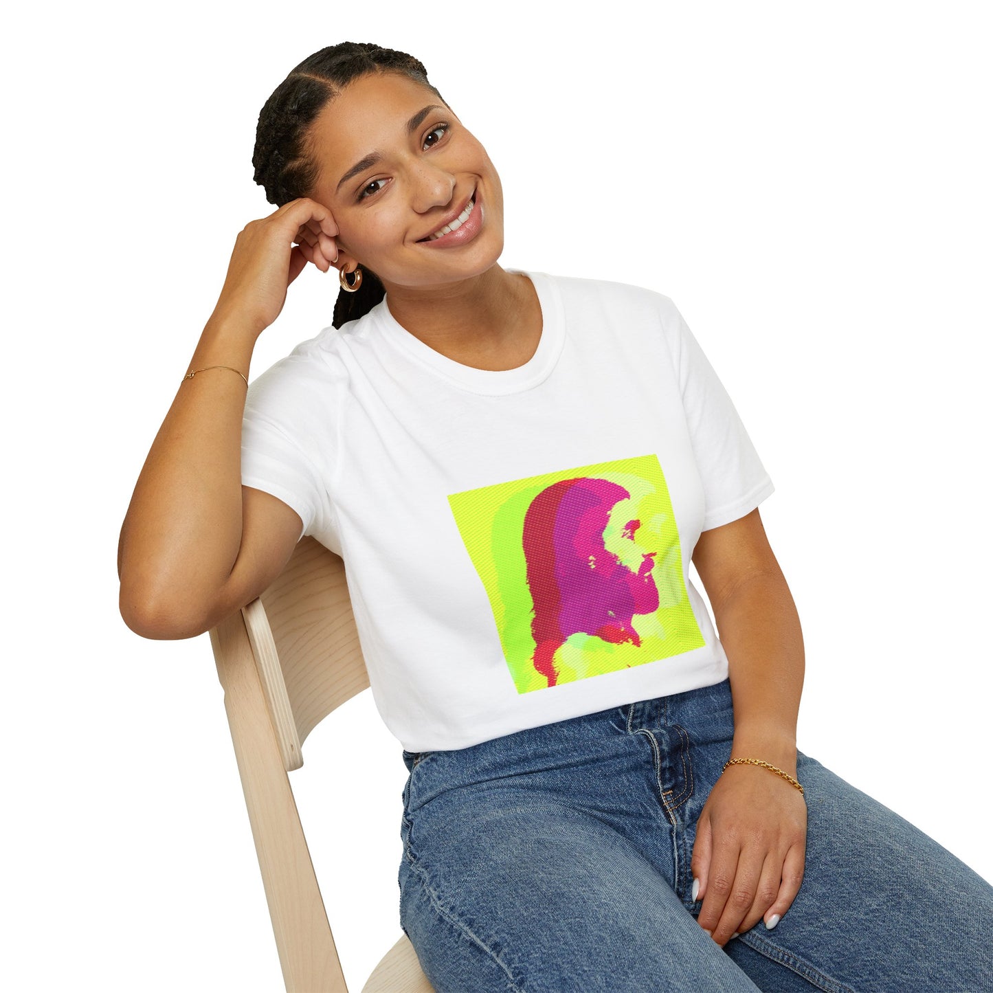 Pop Jesus Unisex Softstyle T-Shirt