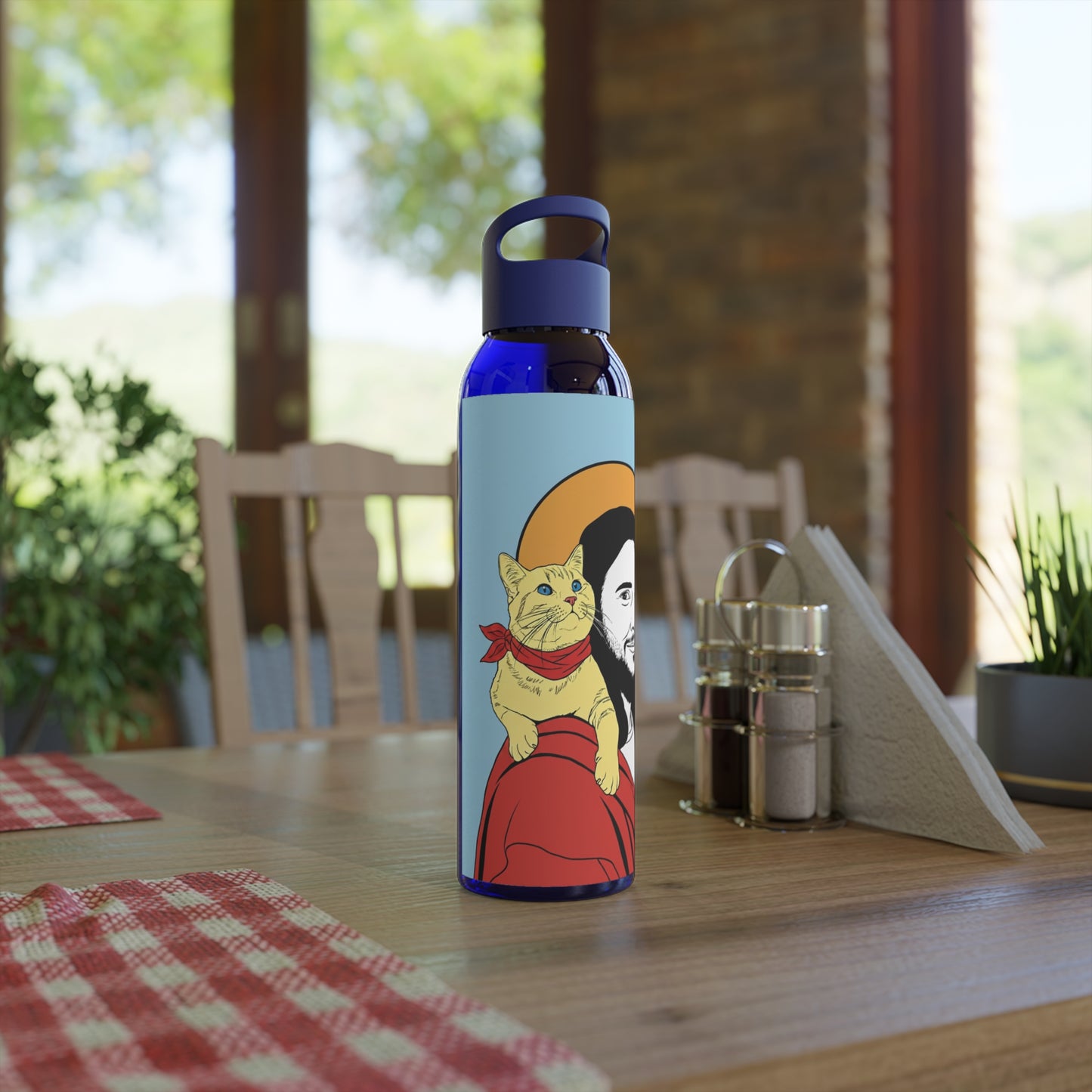 Jesus Sky Water Bottle