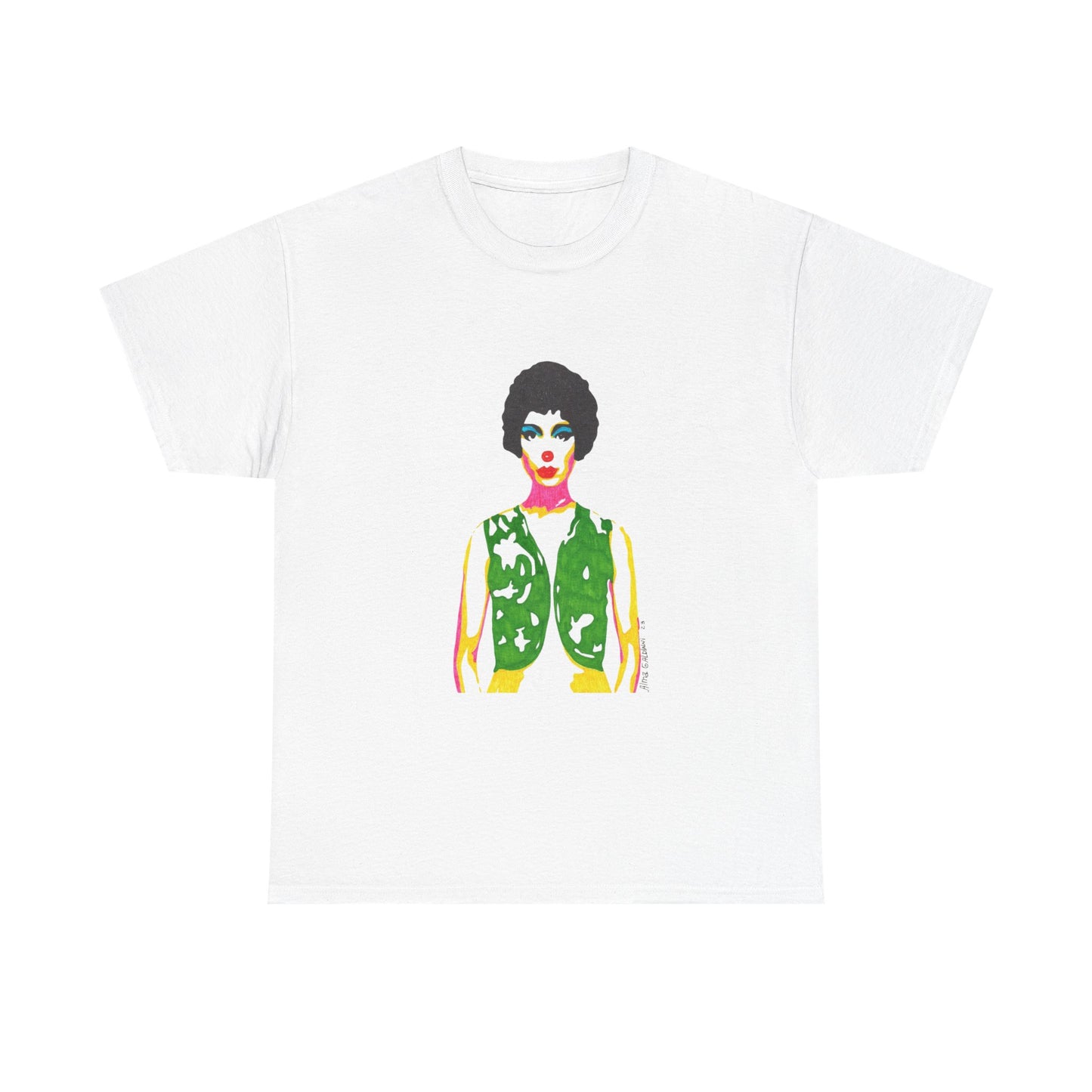 Bright Clown Unisex Heavy Cotton Tee
