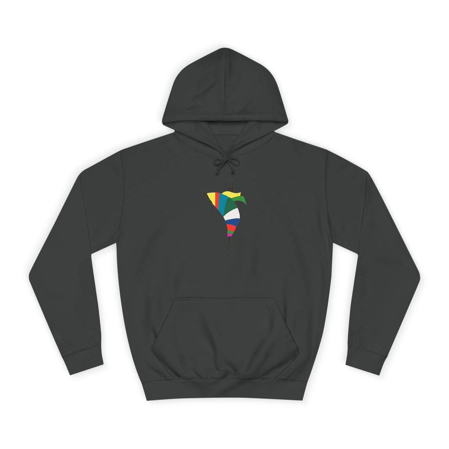 Colorful Dancer Unisex College Hoodie - Stylish Daily Wear