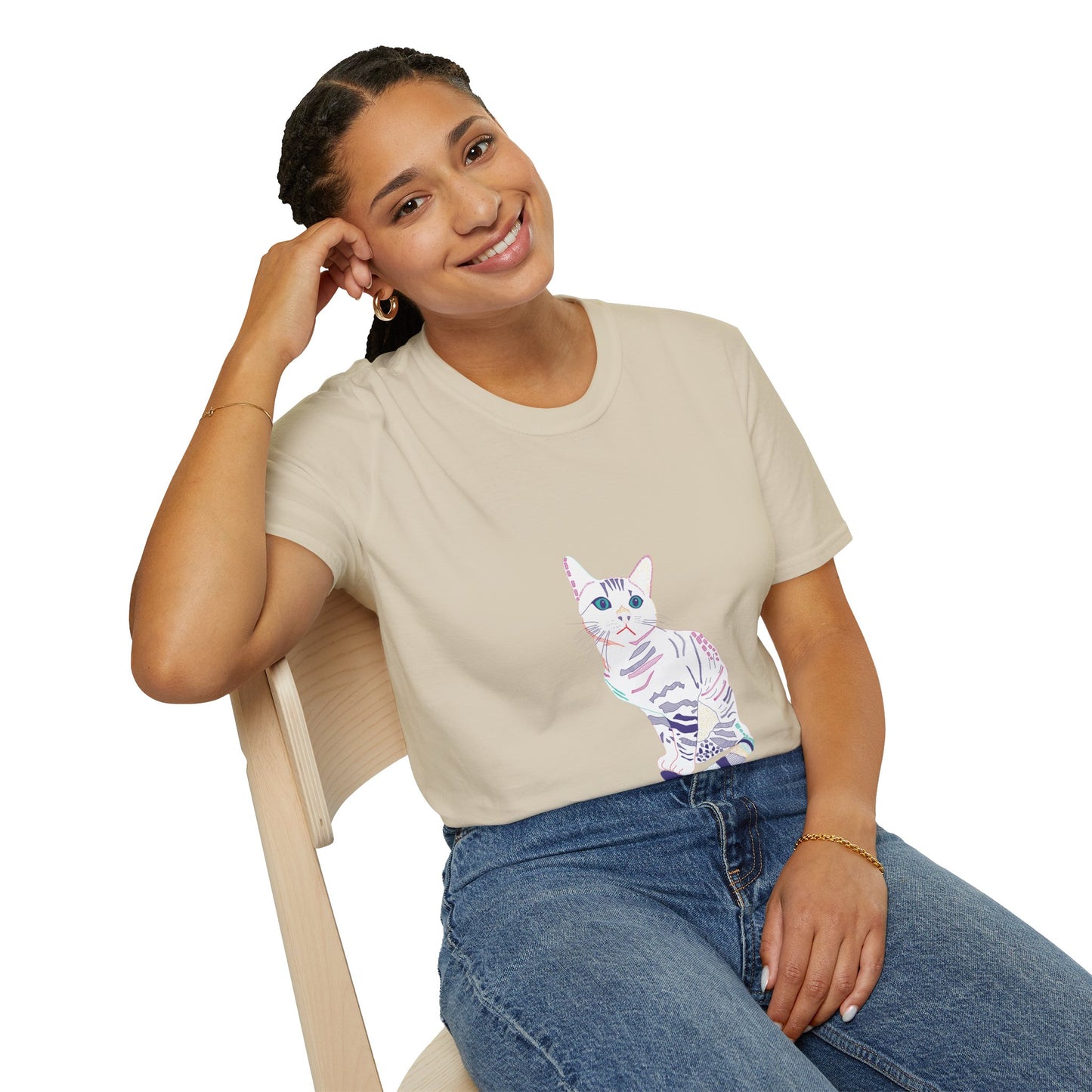 White Cat T-Shirt