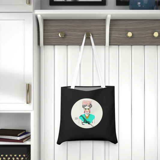 Frida Kahlo Tote Bag, Fashion Accessory, Eco-Friendly Shopping, Stylish Gift, Everyday Carryall