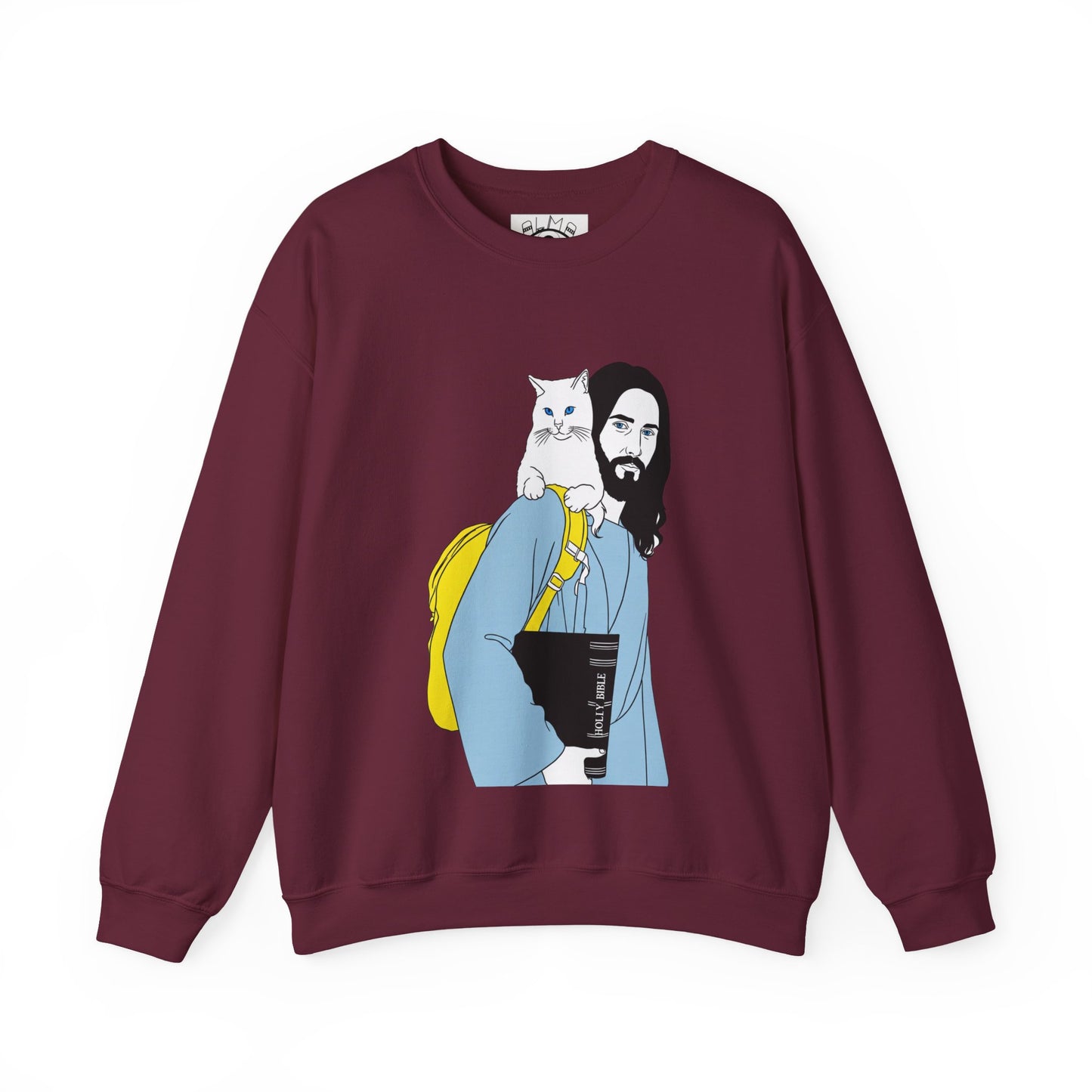 Jeus and cat Unisex Heavy Blend™ Crewneck Sweatshirt