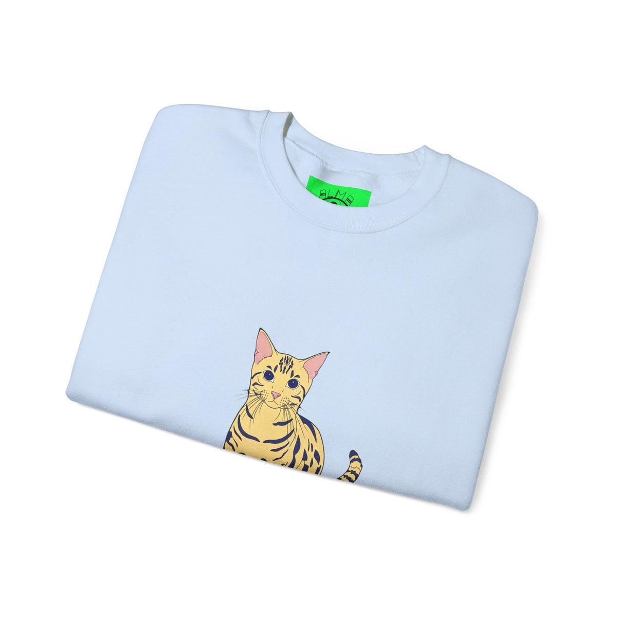 Bengal Cat cartoon Unisex Heavy Blend™ Crewneck Sweatshirt